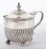 A Victorian silver mustard pot, Henry Wilkinson & Co, Birmingham 1876 - 2