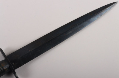 WW2 British B2 Marked 3rd Pattern Fairbairn Sykes Commando Fighting Knife - 11
