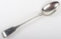 A heavy quality basting spoon, Joseph & Albert Savory, London 1835