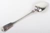 A heavy quality basting spoon, Joseph & Albert Savory, London 1835 - 2