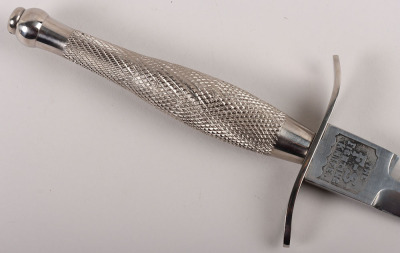 Commemorative 3inch cross guard, 1st Pattern Fairbairn Sykes Commando Knife - 7