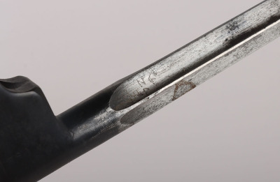 British WW2 No4 Mk1 Cruciform Spike Bayonet by Singer - 9