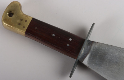 Scarce WW2 British Commando Smatchet Fighting Knife - 6