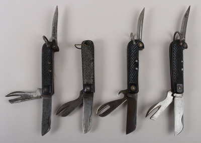 4x British Military Jack Knives - 6