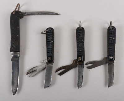 4x British Military Jack Knives - 5