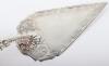 An all silver cake slice, Thomas White, Birmingham 1870 - 6