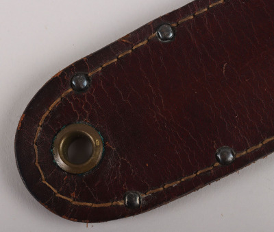 Scarce WW2 Canadian Parkerised Stiletto Fighting Knife - 6