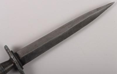 British Fairbairn Sykes FS Commando Knife in the USMC Style - 9