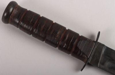 WW2 USMC KA-BAR Fighting Knife by Olean NY - 7
