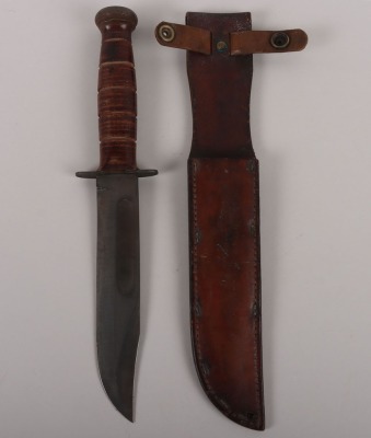 WW2 USMC KA-BAR Fighting Knife