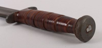 WW2 USMC KA-BAR Fighting Knife - 12
