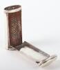 A George IV nutmeg grater, Joseph Taylor, London 1826 - 5