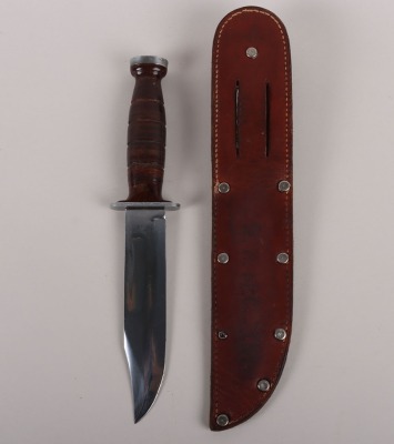 WW2 American KA-BAR Commando Fighting Knife - 2
