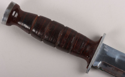 WW2 American KA-BAR Commando Fighting Knife - 7