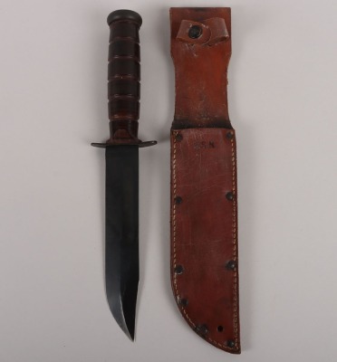 Scarce WW2 USN Fighting Knife by Camillus, NY