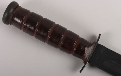 Scarce WW2 USN Fighting Knife by Camillus, NY - 6