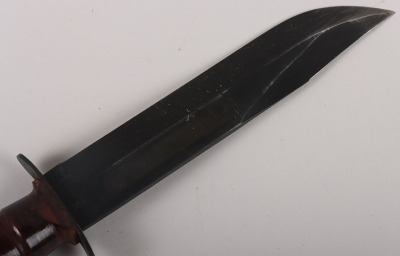 Scarce WW2 USN Fighting Knife by Camillus, NY - 10