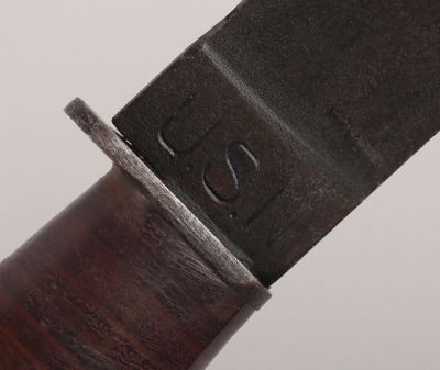 WW2 USN Mk1 Fighting Knife by Geneva Force Inc - 9