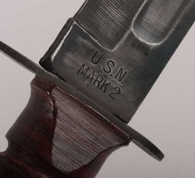 WW2 USN Mk2 Fighting Knife - 10