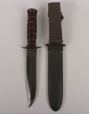 WW2 USN Mk2 Fighting Knife, Blade by US UTICA CUT CO - 2