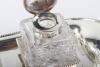 An early 20th century double inkstand, Chester 1909 - 5