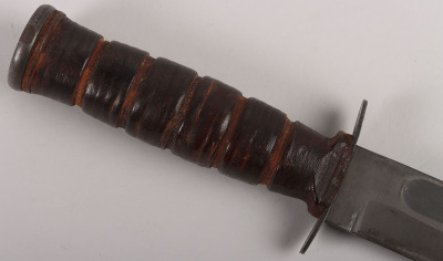 WW2 USN Mk2 Fighting Knife, Blade by US UTICA CUT CO - 7