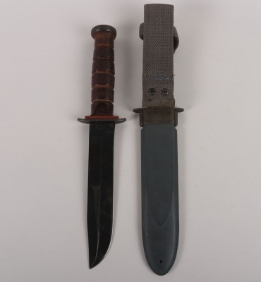 Scarce WW2 USN Mk2 Fighting Knife by Robeson Shuredge - 2