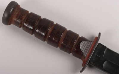 Scarce WW2 USN Mk2 Fighting Knife by Robeson Shuredge - 7