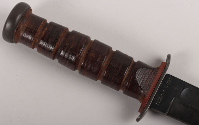 Scarce WW2 USN Mk2 Fighting Knife by Robeson Shuredge - 8
