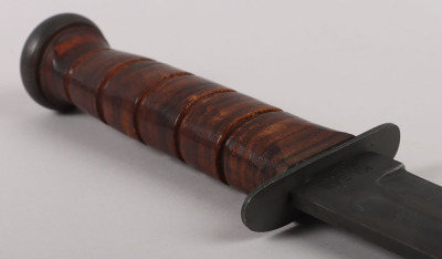 WW2 USN KA-BAR Fighting Knife by Olean, NY - 12