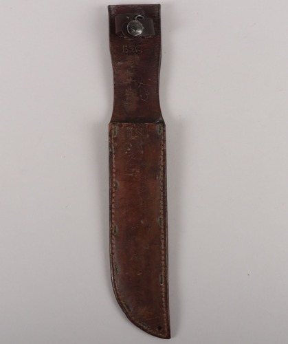 WW2 Personalised USN Boyt MkII Scabbard