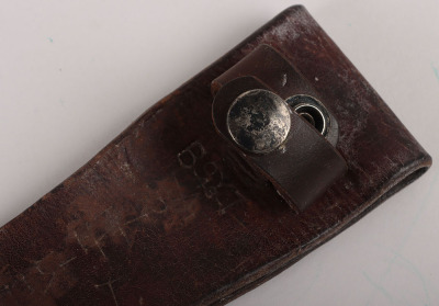 WW2 Personalised USN Boyt MkII Scabbard - 5