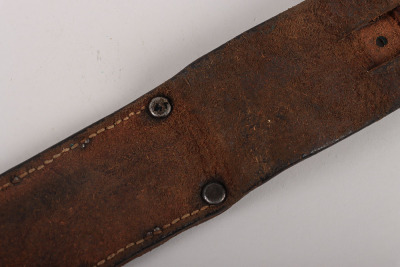 WW2 US M6 Leather Scabbard - 9