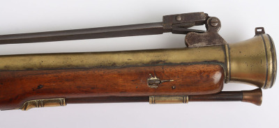 Brass Barrel Flintlock Blunderbuss by R. Wheeler & Son c.1820 - 7