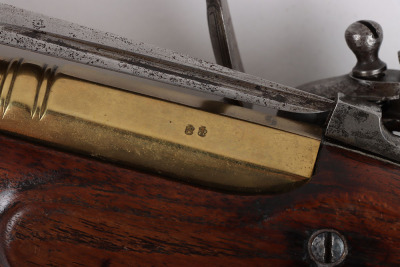 Flintlock Blunderbuss Pistol with Sprung Bayonet - 8