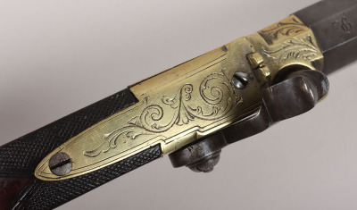 Flintlock Travelling / Pocket Pistol, H Smith London - 10