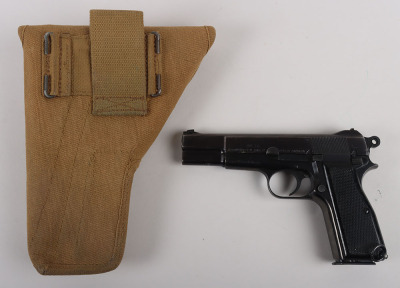 Deactivated Browning Hi Power Automatic Pistol - 2