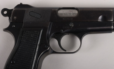 Deactivated Browning Hi Power Automatic Pistol - 6