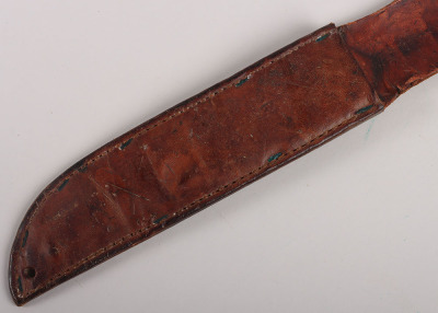Scarce WW2 USMC KA-BAR Fighting Knife by Robeson Shuredge - 4