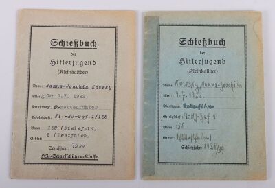 Large Hitler Youth Paperwork Grouping to Hans-Joachim Kowsky, HJ, NCO, NSDAP member 10741 - 3