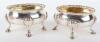 A pair of 18th century salts, possibly William Cripps, London 1770
