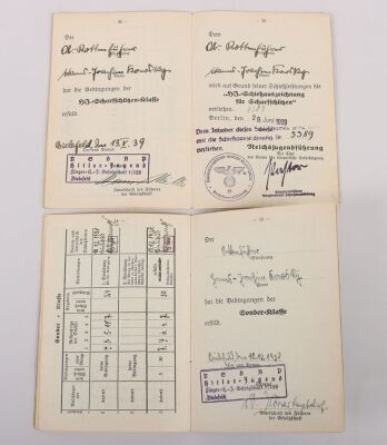 Large Hitler Youth Paperwork Grouping to Hans-Joachim Kowsky, HJ, NCO, NSDAP member 10741 - 8