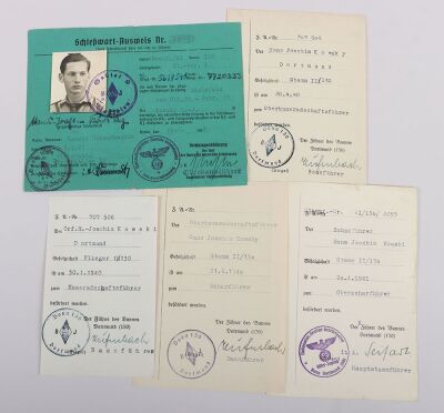 Large Hitler Youth Paperwork Grouping to Hans-Joachim Kowsky, HJ, NCO, NSDAP member 10741 - 9