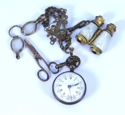 A French fashion dolls Chatelaine, circa 1870,