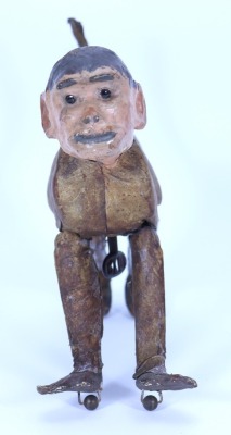 A rare Roullet and Decamps Monkey mechanical toy, French circa 1900, - 3