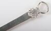 A silver meat skewer, George Smith, London 1777 - 2