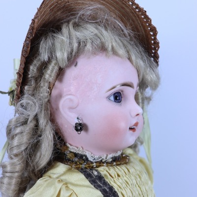 A Tete Jumeau bisque head Bebe doll, French circa 1900, - 2