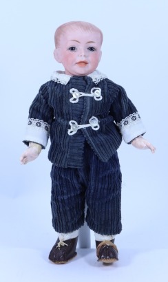 An S.F.B.J 226 bisque head character boy doll, French circa 1910,