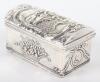 An 18th century Dutch silver box, Amsterdam, - 2