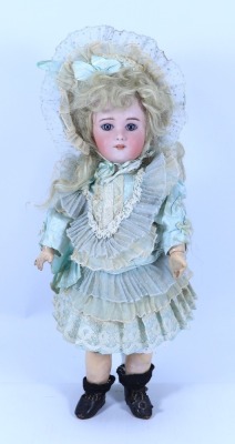 An S.F.B.J 230 bisque head doll, French circa 1900,